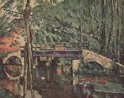 Paul Cezanne Pont de Maincy oil